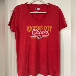 NFL Kansas City Chiefs Red Short Sleeve Tee